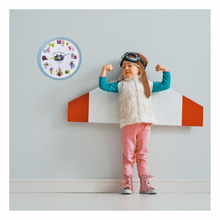 30.9cm Little Monsters Kids' Wall Clock